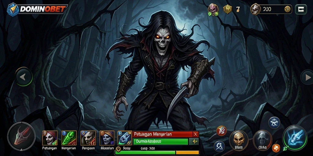 Gameplay menyeramkan yang mencekam di DOMINOBET.