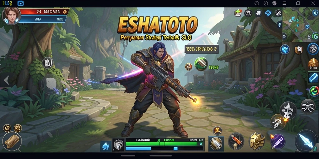 Tampilan gameplay yang seru dan menantang di ESHATOTO.