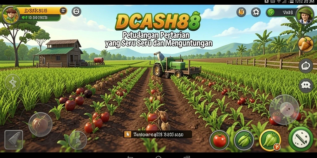 Tangkap momen seru dalam gameplay pertanian IDCASH88.