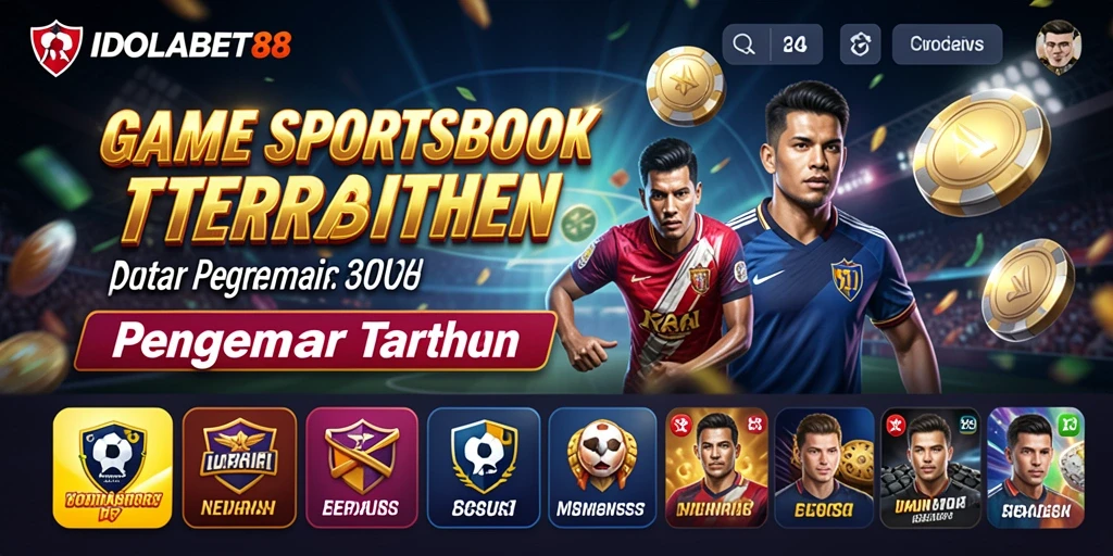 Tampilan aplikasi IDOLABET88 saat melakukan taruhan olahraga.