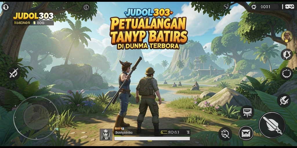 Tangkapan layar JUDOL303 menampilkan petualangan seru di dunia terbuka yang luas.