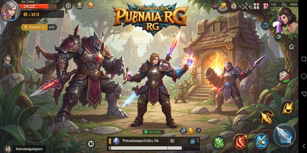 Screenshot dari gameplay <strong>OH222</strong> menampilkan karakter dalam pertempuran epik.