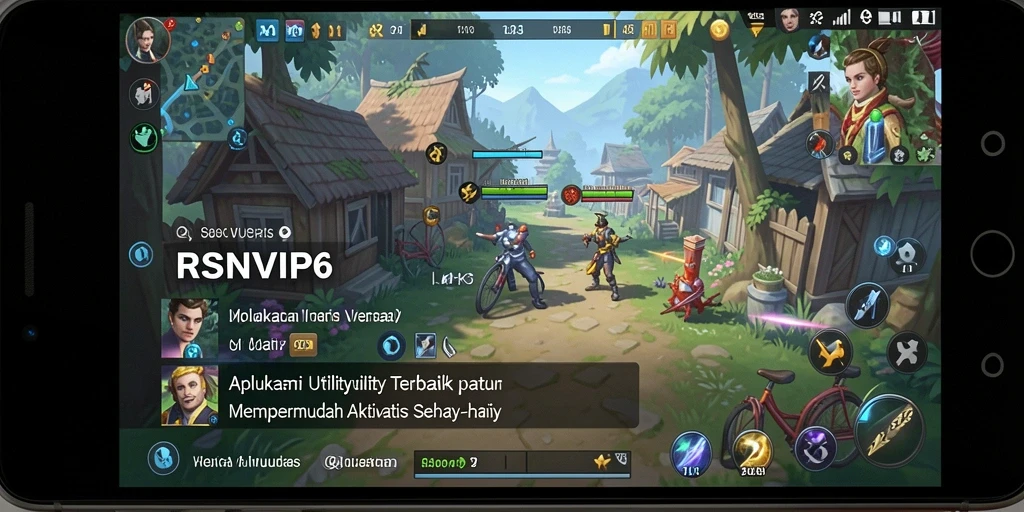 Screenshot utama RSNVIP6 menampilkan pengelolaan waktu yang efisien dan mudah.
