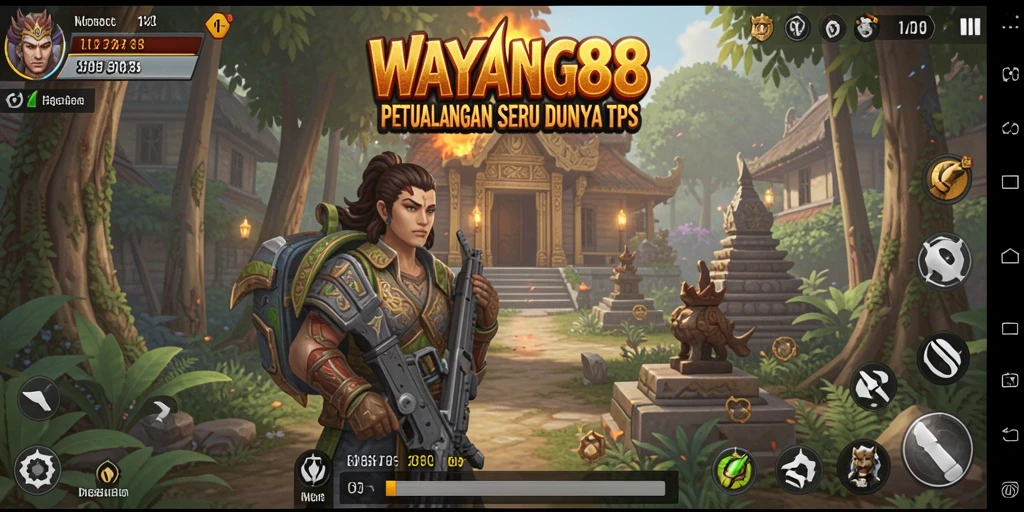 Tampilan mendebarkan gameplay TPS di WAYANG88.