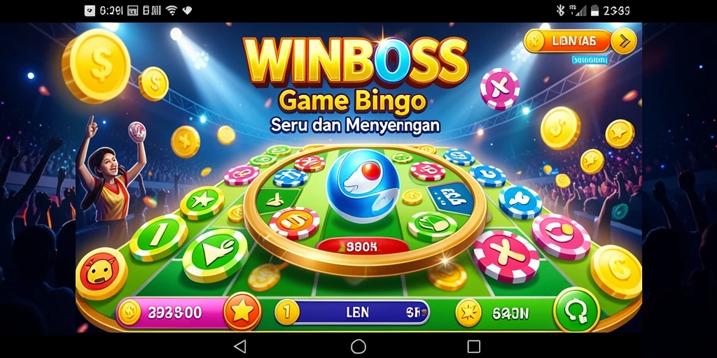 Screenshot gameplay WINBOSS menampilkan keseruan bermain Bingo.